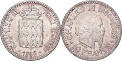 World Coins - Coin, Monaco, Rainier III, 10 Francs, 1966, Monnaie de Paris, , Silver