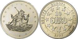 World Coins - France, Medal, 10 Euro Europa, 1997, Copper Plated Silver,