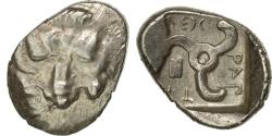 Ancient Coins - Coin, Lycia, Mithrapata, 1/6 Stater or Diobol, Uncertain Mint,