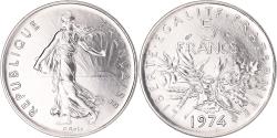 World Coins - Coin, France, Semeuse, 5 Francs, 1974, Paris, , Nickel Clad