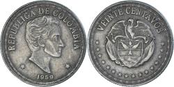 World Coins - Coin, Colombia, 20 Centavos, 1959