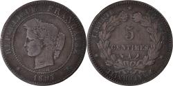 World Coins - Coin, France, Cérès, 5 Centimes, 1897, Paris, , Bronze, KM:821.1