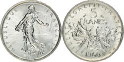 World Coins - Coin, France, Semeuse, 5 Francs, 1960, , Silver, KM:926, Gadoury:770