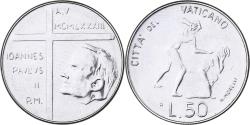 World Coins - VATICAN CITY, John Paul II, 50 Lire, 1983, Rome, Stainless Steel, , KM:172