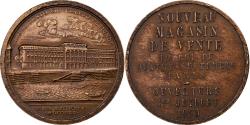 World Coins - France, Ad Token, Nouveau magasin de vente, 1950, Bronze,