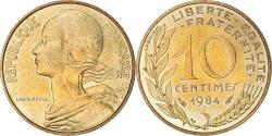 World Coins - Coin, France, Marianne, 10 Centimes, 1984, Paris, , Aluminum-Bronze