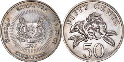 World Coins - Coin, Singapore, 50 Cents, 1997, Singapore Mint, , Copper-nickel