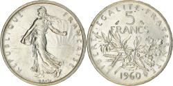 World Coins - Coin, France, Semeuse, 5 Francs, 1960, , Silver, KM:926, Gadoury:770
