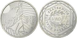 World Coins - France, 15 Euro, Semeuse, 2008, Silver, , Gadoury:2, KM:1535