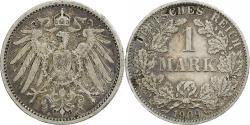 World Coins - GERMANY - EMPIRE, Wilhelm II, Mark, 1909, Berlin, Silver, , KM:14