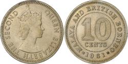 World Coins - MALAYA & BRITISH BORNEO, 10 Cents, 1961, Heaton, Copper-nickel, , KM:2