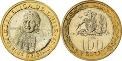 World Coins - Chile, 100 Pesos, 2006, Santiago, Bi-Metallic, , KM:236