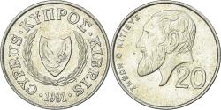 World Coins - Coin, Cyprus, 20 Cents, 1991