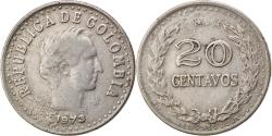 World Coins - Coin, Colombia, 20 Centavos, 1973, , Nickel Clad Steel, KM:246.1