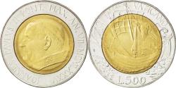 World Coins - Coin, VATICAN CITY, John Paul II, 500 Lire, 1985, , Bi-Metallic, KM:190