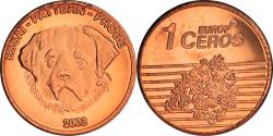 World Coins - Switzerland, Fantasy euro patterns, Euro Cent, 2003, , Copper Plated