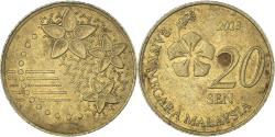 World Coins - Coin, Malaysia, 20 Sen, 2013