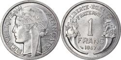 World Coins - Coin, France, Morlon, Franc, 1947, Paris, , Aluminum, KM:885a.1