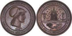 World Coins - France, Medal, Société d'Emulation, Commerce et Industrie, Seine Inf., 1855