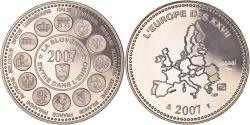 World Coins - France, Medal, L'Europe des XXVII, La Slovénie entre dans l'Euro, Politics