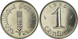 World Coins - Coin, France, Épi, Centime, 1980, Paris, , Stainless Steel, KM:928