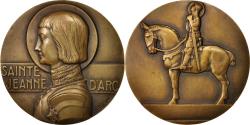 World Coins - France, Medal, Sainte Jeanne d'Arc, n.d., Bronze, Blin,