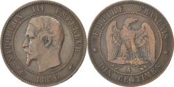 World Coins - Coin, France, Napoleon III, Napoléon III, 10 Centimes, 1856, Paris,