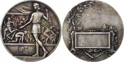 World Coins - France, Medal, Jeux Olympiques, Silvered bronze,