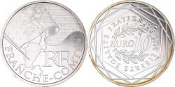 World Coins - France, 10 Euro, Franche-Comté, Euros des régions, 2010, , Silver