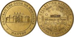 World Coins - France, Tourist token, Château des ducs de Bretagne, 2001, MDP, Nordic gold