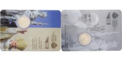 World Coins - San Marino, 2 Euro, Pastoral visit, Benedict XVI, Coin Card, BU, 2011