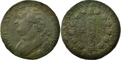 World Coins - Coin, France, 12 deniers françois, 12 Deniers, 1792, Paris, , Bronze