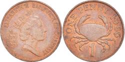 World Coins - Coin, Guernsey, Penny, 1986