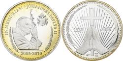 World Coins - Vatican, Medal, Le Pape Jean-Paul II, 2010, Silver, Proof,