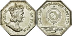 World Coins - France, Token, Notaires de l'Arrondissement de Sens, Yonne, , Silver