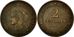 World Coins - Coin, France, Cérès, 2 Centimes, 1883, Paris, , Bronze, Gadoury:105