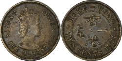 World Coins - Coin, Hong Kong, 10 Cents, 1974