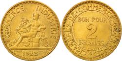 World Coins - Coin, France, Chambre de commerce, 2 Francs, 1922, Paris,
