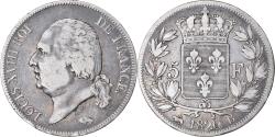 World Coins - Coin, France, Louis XVIII, Louis XVIII, 5 Francs, 1820, Rouen,