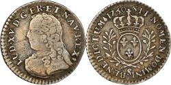 World Coins - Coin, France, Louis XV, 1/20 Écu  aux branches d'olivier (6 sols), 6 Sols, 1/20