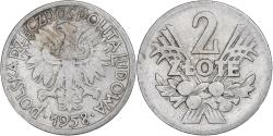 World Coins - Poland, 2 Zlote, 1958, Warsaw, Aluminum, , KM:46