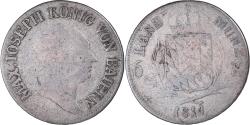 World Coins - Coin, German States, BAVARIA, Maximilian IV, Josef, 6 Kreuzer, 1814,