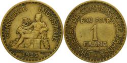 World Coins - Coin, France, Chambre de commerce, Franc, 1926, Paris,
