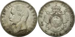 World Coins - Coin, France, Napoleon III, Napoléon III, 5 Francs, 1856, Paris,