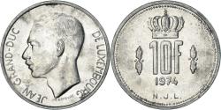 World Coins - Coin, Luxembourg, 10 Francs, 1974