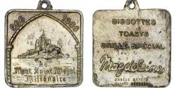 World Coins - France, Medal, Millénaire du Mont Saint Michel, Magdeleine, 1966, Métal
