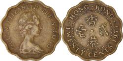 World Coins - Coin, Hong Kong, 20 Cents, 1977