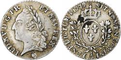 World Coins - France, Louis XVI, 1/20 Écu à la vieille tête, 1779, Paris, 2nd semestre