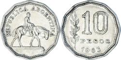 World Coins - Coin, Argentina, 10 Pesos, 1963