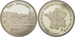 World Coins - France, Medal, Les plus beaux trésors du patrimoine de France, Pont d'Avignon